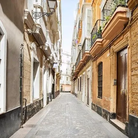 Bright With Ac And Rooftop Terrace In The Heart Of